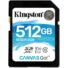 Kép 4/7 - KINGSTON CANVAS GO SDXC 512GB CL10 UHS-I U3 V30 (90 MB/s olvasási sebesség)