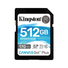 Kép 2/3 - KINGSTON CANVAS GO SDXC 512GB CL10 UHS-I U3 V30 (170 MB/s olvasási sebesség)