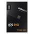 Kép 1/6 - Samsung 870 EVO belső SSD 250GB 2.5" SATA3