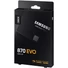 Kép 7/8 - Samsung 870 EVO SSD Meghajtó 500GB  2.5&quot; SATA3