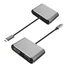 Kép 2/7 - Platinet adapter USB-C - HDMI/VGA 4K 30Hz
