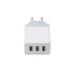 Kép 1/5 - Platinet USB Fali Töltő 3 USB porttal [3A]  44754