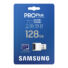Kép 1/3 - Samsung MicroSDXC 128 GB PRO Plus + USB adapter CL10 UHS-I (160 MB/s olvasási sebesség)