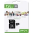 Kép 1/4 - PNY 128GB Performance Plus Micro SDXC + Adapter
