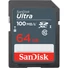 Kép 2/2 - SanDisk Ultra 64GB SDXC Memóriakártya UHS-I Class 10 (100 MB/s olvasási sebesség)