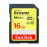 Kép 1/5 - SanDisk Extreme 16GB SDHC Memóriakártya UHS-I U3 Class 10 (SDSDXNE-016G-GNCIN) - SDSDXNE_016G_GNCIN