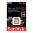 Kép 1/6 - Sandisk Extreme Plus SDHC 128GB CL10 UHS-I U3 V30 (190 MB/s)