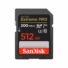 Kép 2/3 - SanDisk Extreme Pro 512GB SDXC V30 UHS-II U3 Class 10 (200/140 MB/s)