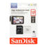 Kép 1/2 - Sandisk High Endurance micro SDHC 128GB CL10 UHS-I U3 (100 MB/s) + adapter