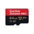 Kép 2/2 - SanDisk Extreme Pro 64GB Micro SDXC U3 V30 + Adapter (200/90 MB/s)