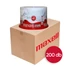 Kép 1/2 - 200db Maxell DVD-R 16X Teljes Felületén Nyomtatható Lemez - Cake (50) CSOMAG!
