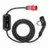 Kép 1/9 - Platinet hordozható elektromos autó töltő Type 2 csatlakozóval 11 kW 8/10/13/16A 5m kábellel - fekete