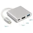 Kép 2/5 - Platinet USB-C 3.2 Gen1 3 az 1-ben hub, HDMI 4K, USB-A 3.2, USB-C PD 100W, alumínium