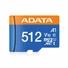 Kép 3/3 - ADATA Premier Micro SDXC memóriakártya adapterrel 512GB Class 10 UHS-I U1 V10 A1 - fekete-kék