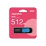 Kép 1/3 - ADATA UV128 pendrive 512GB USB 3.2 Gen 1 csúsztatható - fekete-kék