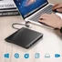 Kép 4/4 - C-TECH külső DVD-író (DVD-USB-AC), USB 2.0, USB-A és USB-C csatlakozóval