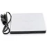 Kép 2/3 - Hitachi - LG külső slim DVD-író (GP57ES40) M-DISC kompatibilis, USB, ezüst