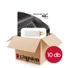 Kép 1/4 - Kingston DataTraveler Exodia pendrive 128GB USB 3.2 Gen1 - fehér (10 db)
