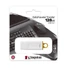 Kép 4/4 - 10db KINGSTON EXODIA DATA TRAVELER PENDRIVE 128GB USB 3.2 Gen1 Fehér CSOMAG!