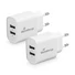 Kép 3/3 - Mediarange töltőfej 12W, Dual USB [USB-A], Fehér
