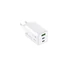 Kép 3/6 - Mediarange töltőfej 65W Fast charger [2x USB-C és 1x USB-A], Fehér