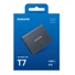 Kép 1/4 - Samsung T7 külső SSD 4TB USB 3.2 Gen 2 - ezüst