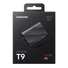 Kép 1/6 - Samsung T9 külső SSD 4TB USB-C 3.2 Gen2×2 - fekete
