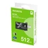 Kép 1/3 - ADATA SC730 külső SSD 512GB USB-A + USB-C 3.2 Gen 2 600/600 MB/s - fekete