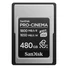 Kép 2/4 - SanDisk Compact Flash PRO-CINEMA CF express 480GB, Type A (1800/1650 MB/s)