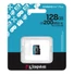 Kép 1/3 - Kingston Canvas Go! Plus microSDXC 128GB UHS-I A2 U3 Class 10 (200/160 MB/s) - fekete (SDCG4/128GBSP)