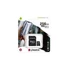 Kép 2/4 - 10db KINGSTON CANVAS SELECT PLUS MICRO SDXC + ADAPTER 256GB CL10 UHS-I U1 V10 A1 (100 MB/s olvasási sebesség) CSOMAG!
