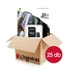 Kép 1/3 - Kingston Canvas Select Plus microSDHC memóriakártya 32GB CL10 UHS-I U1 V10 A1 adapterrel - 25db-os csomag