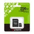 Kép 1/2 - Kingston Canvas Select Plus micro SDXC + adapter 256GB Class 10 UHS-I U1 V10 A1 (150 MB/s olvasási sebesség)