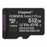 Kép 2/3 - Kingston Canvas Select Plus micro SDXC 512GB Class 10 UHS-I U3 V30 A1 (150 MB/s olvasási sebesség)