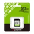 Kép 1/2 - Kingston Canvas Select Plus SDXC 512GB Class 10 UHS-I U3 V30 memóriakártya 150 MB/s olvasási sebességgel (SDS3/512GB)