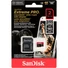 Kép 1/3 - SanDisk Extreme Pro 2TB Micro SDXC memóriakártya adapterrel U3 V30 (250/150 MB/s) (SDSQXCD-2T00-GN6MA)