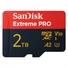 Kép 2/3 - SanDisk Extreme Pro 2TB Micro SDXC + Adapter U3 V30 (200/140 MB/s)