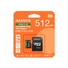 Kép 1/3 - ADATA Speed Plus micro SDXC memóriakártya + adapter 512GB CL10 UHS-I U3 V30 A2 (180/160 MB/s)