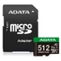 Kép 2/3 - Adata Speed Plus micro SDXC + adapter 512GB CL10 UHS-I U3 V30 A2 (180/160 MB/s)