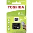 Kép 1/3 - Toshiba 64GB Micro SDXC memóriakártya UHS-I (U1) 100MB/s M3203 class 10 + Adapter - THN_M203K0640EA